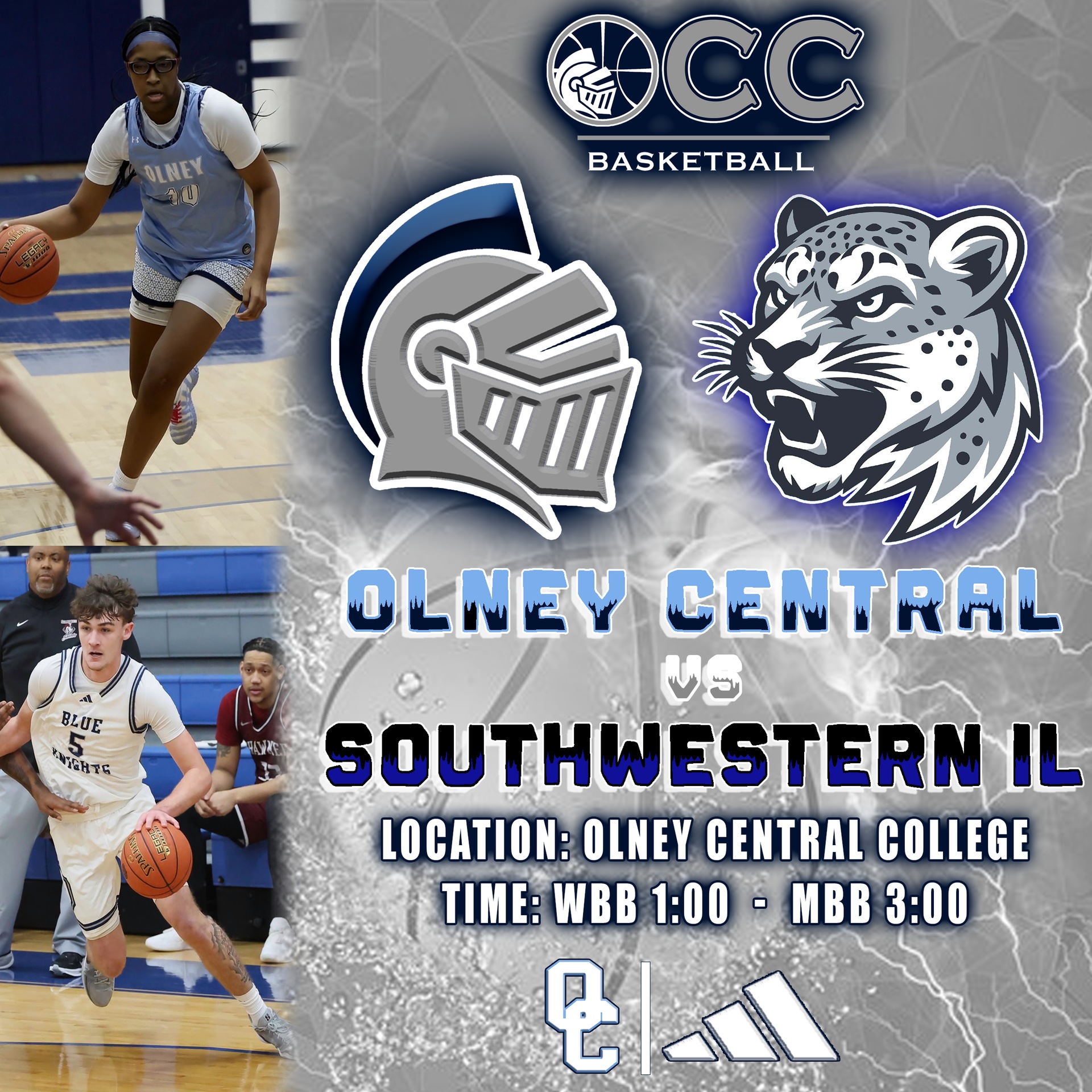 Knights host SWIC in last double header of 2026 in the Dungeon